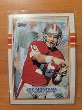 1989 Topps #12 Joe Montana - San Francisco 49ers - NFL - £1.75 GBP