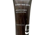 Every Man Jack Hydrating SHAVE CREAM Fragrance Free Sensitive Skin 6.7 f... - $29.68