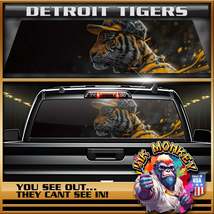 Detroit Tigers - Truck Back Window Graphics - Customizable - £46.16 GBP+