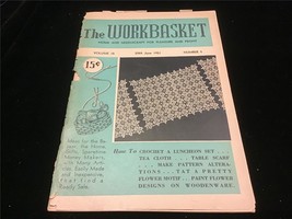Workbasket Magazine June1951 Crochet a Luncheon Set, Make Pattern Alterations - £4.74 GBP