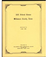 1880 FEDERAL CENSUS WILLIAMSON COUNTY, TEXAS History, Genealogy BOOKLET ... - $26.99