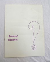 Naperville Central High School Arrowhead Yearbook Supplement - 1973 - $30.80