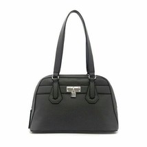 Nicole by Nicole Miller Lorelei Tote Bag Black With Gold Accents New $85 - £42.55 GBP