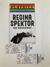 An item in the Entertainment Memorabilia category: 2019 Playbill Lunt Fontanne Theatre Regina Spektor on Broadway