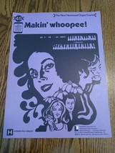 Makin&#39; Whoopee! The New Hammond Organ Course Sheet Music 45 - £68.74 GBP