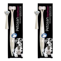 Petosan Silent Power Sonic Toothbrush For Pets Count Of 2 Boxes - £35.97 GBP