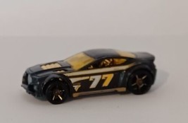 Hot Wheels Torque Twister Black &amp; Gold 77 Diecast Toy Car Thailand  - £4.67 GBP
