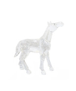 Foal Baby Horse 90033 Pony Figurine Crystal Cut Acrylic Clear 5&quot; H - $32.34 CAD