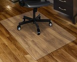 Clear Chair Mat For Hardwood Floor 44 X 58 Inches Transparent Floor Mats... - $79.99