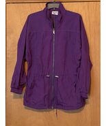 Vintage 1990s Reebok Windbreaker Nylon Lightweight Jacket Womens Sz S Re... - $564.74 MXN