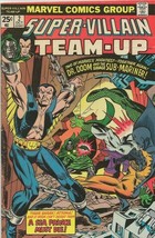 Super Villain Team Up #2 ORIGINAL Vintage 1975 Marvel Comics Sub Mariner Dr Doom - £20.08 GBP
