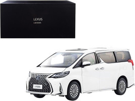 Lexus LM300h Hybrid Van w Sunroof White Pearl 1/18 Diecast Car Kyosho - $256.54