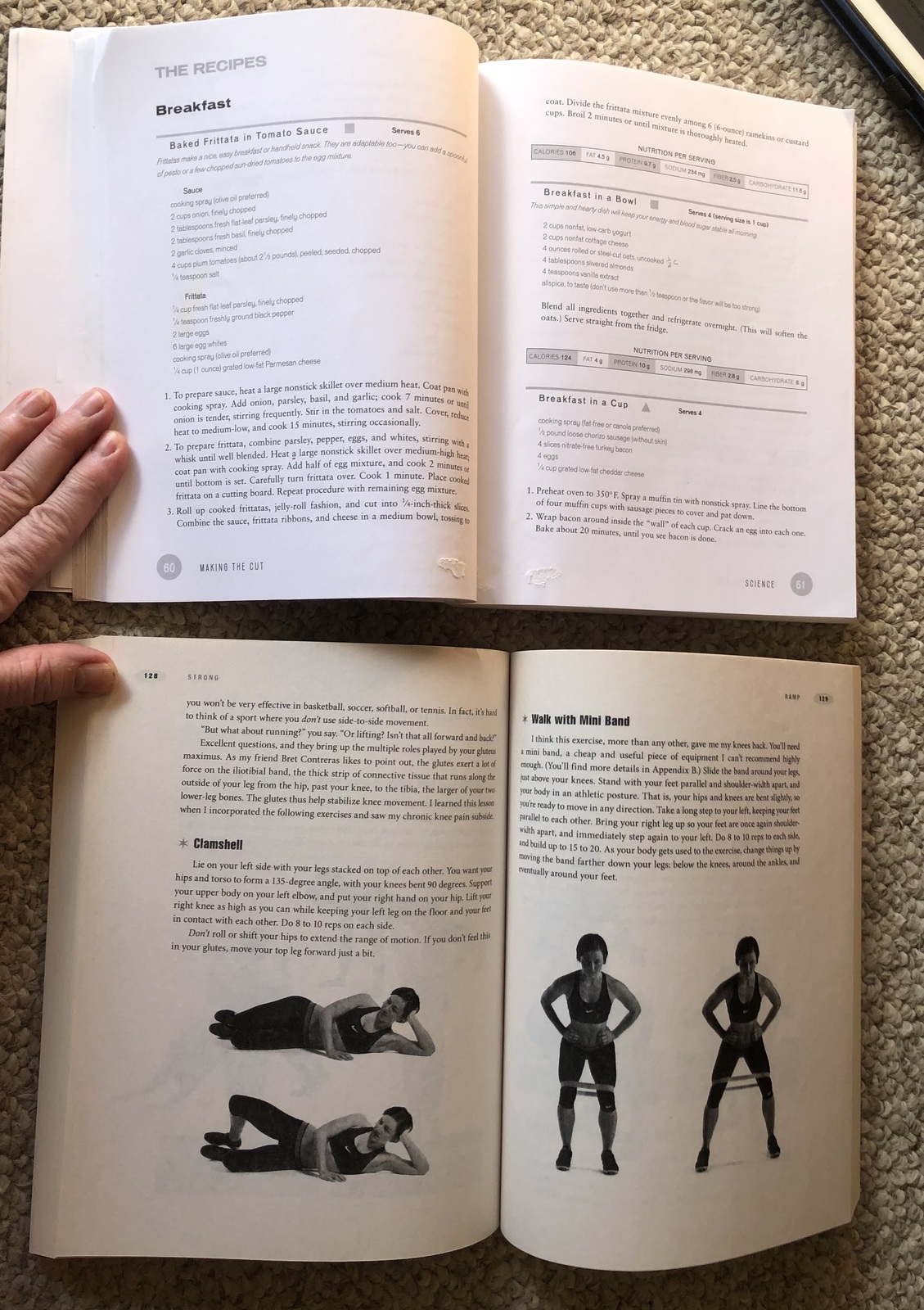 2 Women's Workout books Strong/Schuler,Cosgrove, Making The Cut/Jillian Michaels Item image 8