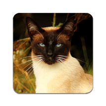 2 PCS Siamese Cat Coasters - £13.50 GBP
