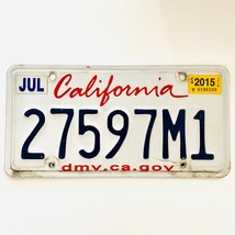 2015 United States California Lipstick Passenger License Plate 27597M1 - £12.41 GBP