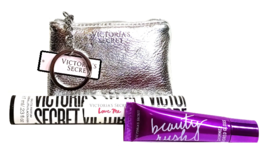 Victoria Secret Lot - Love Me Parfum Roll-On, Change Purse/Keychain &amp; Li... - $17.50