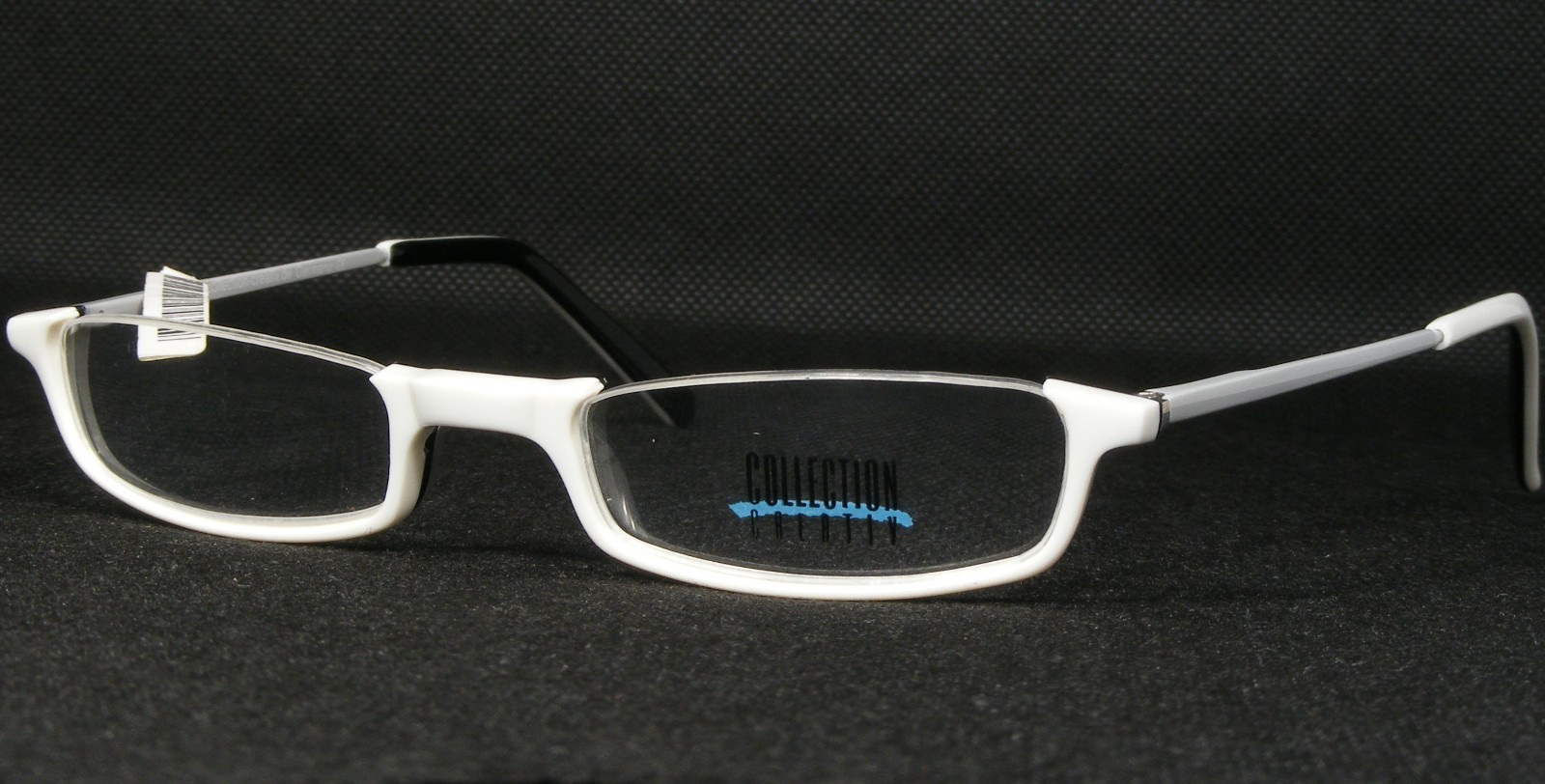 Collection Creativ 220 130 Weiß/Schwarz Einzigartig Selten Brille 47-20-145 - $86.12