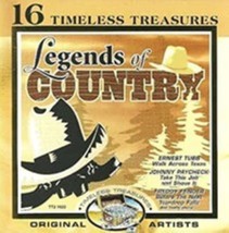 16 Timeless Treasures: Legends of Country Cd - £9.36 GBP