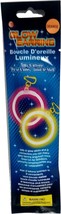 Orange Glow Stick Earrings - $3.95