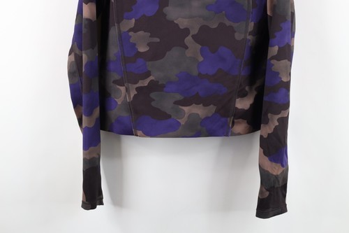 Athleta Womens Size XS Camouflage The Pinnacle Crop Cropped Hoodie Yoga Gym Item image 3