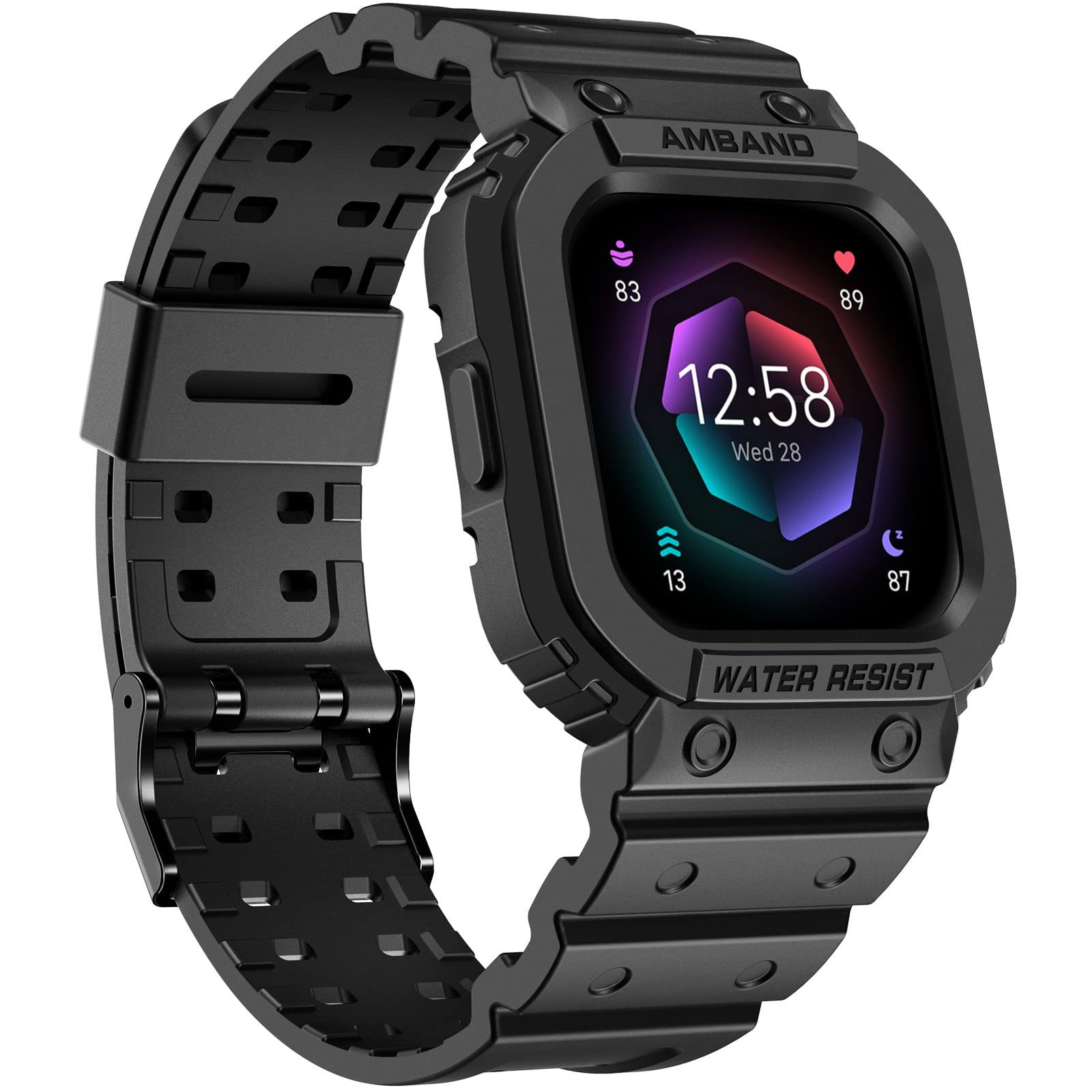 amBand Compatible for Fitbit Versa 4/3/2/ Fitbit Versa Lite/Fitbit Sense 2/ Fit