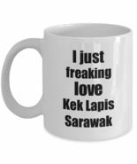 Kek Lapis Sarawak Lover Mug I Just Freaking Love Funny Gift Idea For Foo... - £13.38 GBP+