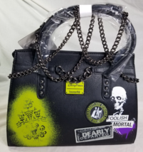 NWT Loungefly Disney Haunted Mansion Crossbody Bag with Pins - £43.90 GBP