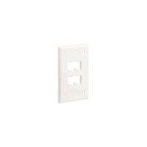 Panduit CFPL4WHY FACEPLATE 4 PT SGL GANG CLASSIC WHT - $482.56 MXN