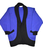 Marisa Christina Wool Mohair Sweater Womens XL Open Front Cardigan Oversized - £29.71 GBP