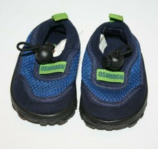 Oshkosh Mesh Pool Beach Baby Water Shoes Size 2 Sand Play Blue Unisex In... - $9.75