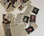 Another World Vintage Clippings Lot Of 25 Small Images Soap Opera AW - $4.94