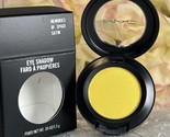 MAC Eye Shadow - Memories Of Space - Satin Full Size New In Box Free Shi... - £11.72 GBP