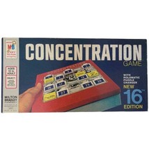 Vintage Concentration Board Game 17th Edition 1972 Milton Bradley 100% C... - $20.99