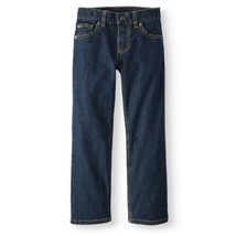 Boys Wonder Nation Relaxed Fit Jeans, Dark Wash Size 10 Husky - £13.58 GBP