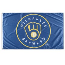 Incraft milwaukee brewers deluxe stars and stripes 3 x 5 flag pi2074000 ff 2074687 full thumb200