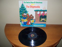 THE CHIPMUNKS The Twelve Days Of Christmas  Vintage 1974 Lp Vinyl RECORD... - £19.54 GBP