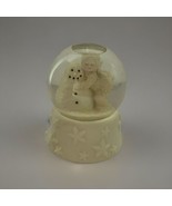 Department 56 Snowbabies Musical Snow Globe I&#39;ll Hug You Plays Frosty Sn... - $22.06