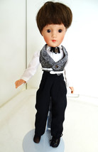 Modern Tagged Mary Hoyer 13&quot; Vinyl Boy Groom w Painted Lashes - £74.72 GBP