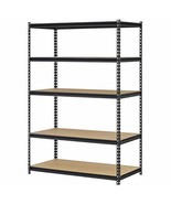 Casa Solutions Rack 48&quot;W X 24&quot; D X 72&quot; H 12mm 1.5&quot; 1000 Lb Steel Black B... - $243.24