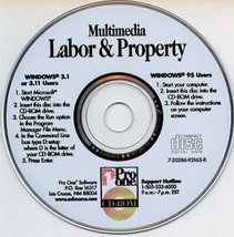 Multimedia Labor &amp; Property Law (PC-CD, 1997) for Windows - NEW CD in SLEEVE - £3.13 GBP