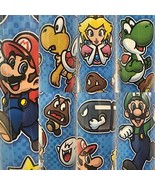 1 Roll Super Mario Birthday Gift Wrapping Paper 22.5 sq ft - $24.68