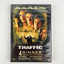 Traffic DVD New Factory Sealed Benicio Del Toro Don Cheadle Catherine Ze... - $3.97