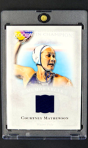 2016 Goodwin Champions Relic Card #M-CM Courtney Mathewson Meet Used Material - £3.06 GBP