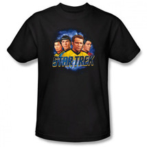 Star Trek The Original Series The Boys Kirk Spock Scotty Sulu T-Shirt 3X... - $22.24