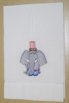 Patience Brewster Krinkles Noah&#39;s Arc Elephant TopHat Kitchen Bar Hand Tea towel - £26.14 GBP