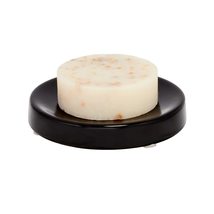 iDesign Ceramic Earth Collection Bar Soap Dish, Matte Black - $397.17 MXN