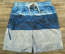ZeroXposur Board Shorts Swim Trunks Medium Multicolor Lined Stretchy #P8... - $15.84