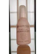 Hairitage Argan Oil Hair Spray  repairs strengthens &amp; adds shine 3.4 fL.... - $11.88