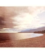 1988 Lake Baikal Calm Harsh Landscape USSR Russian Print Card Cold War E85K - $29.99
