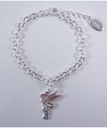 Disney Jewelry Silver Plated Tink Charm Bracelet - $26.88 CAD